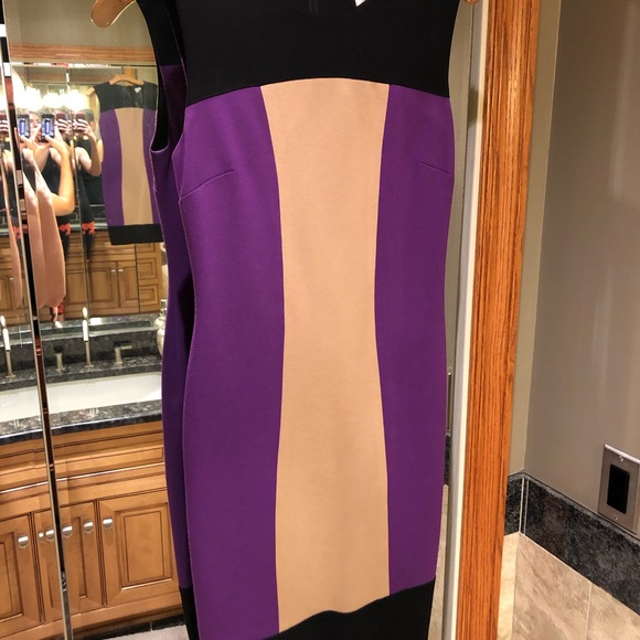 Cache Contour Color block Dress - Picture 5 of 10